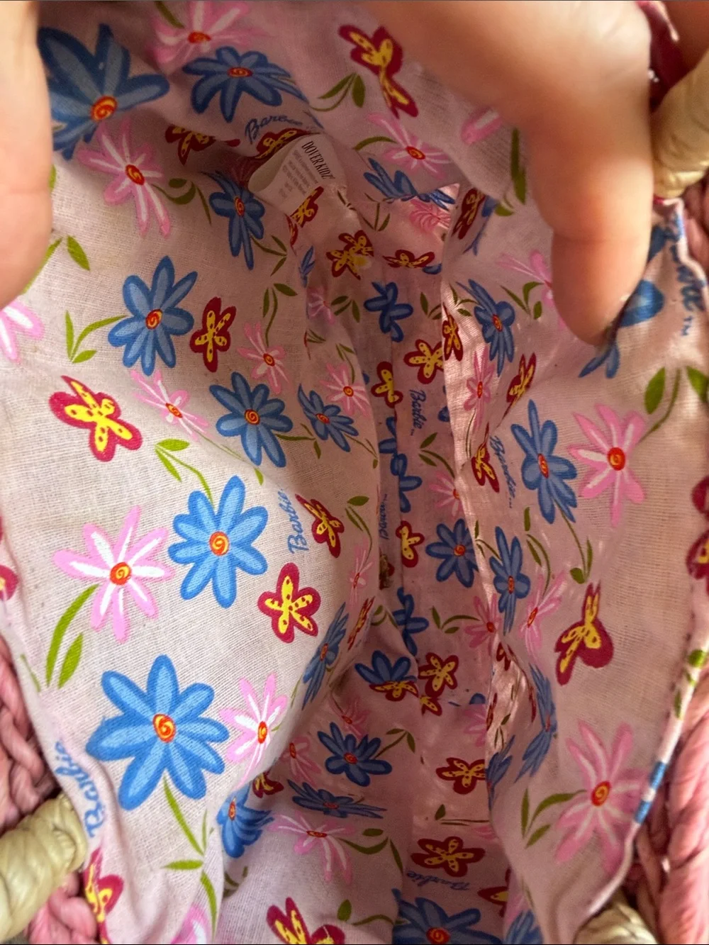 Barbie branded woven